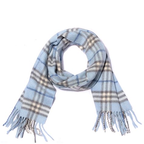 burberry scarf blue plaid|burberry scarf 50 cashmere wool.